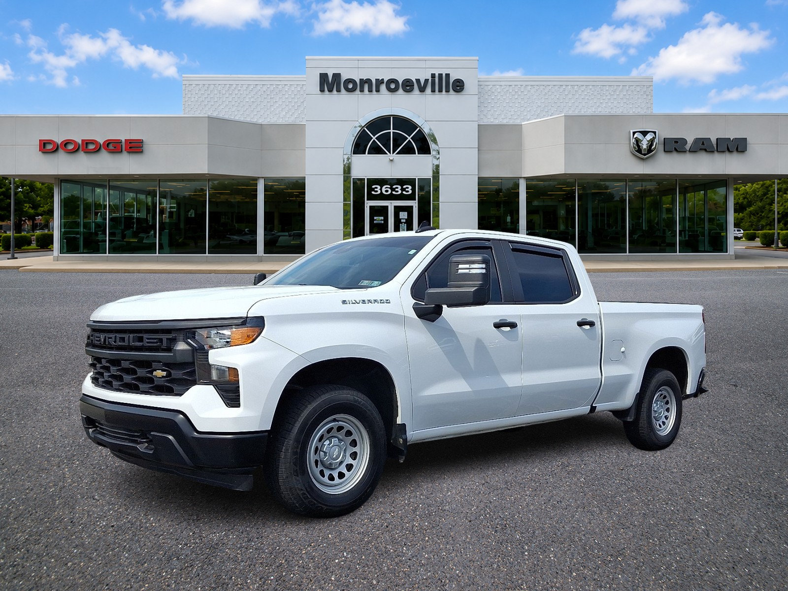 Used 2023 Chevrolet Silverado 1500 W/T w/ WT Value Package AWD/4WD image 1