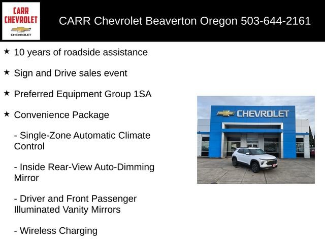New 2025 Chevrolet TrailBlazer ACTIV w/ Convenience Package image 7