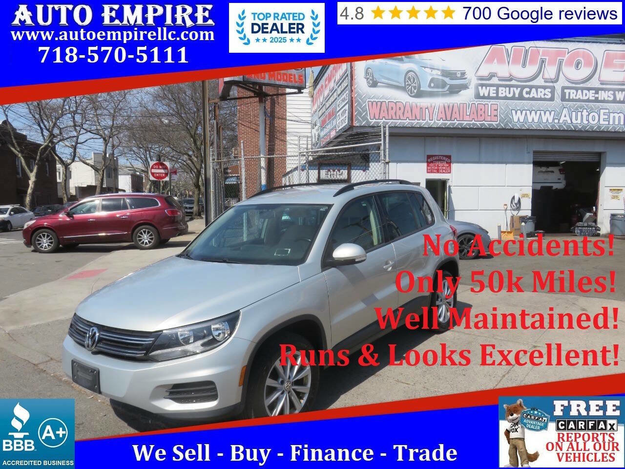 Used 2015 Volkswagen Tiguan S AWD/4WD image 1