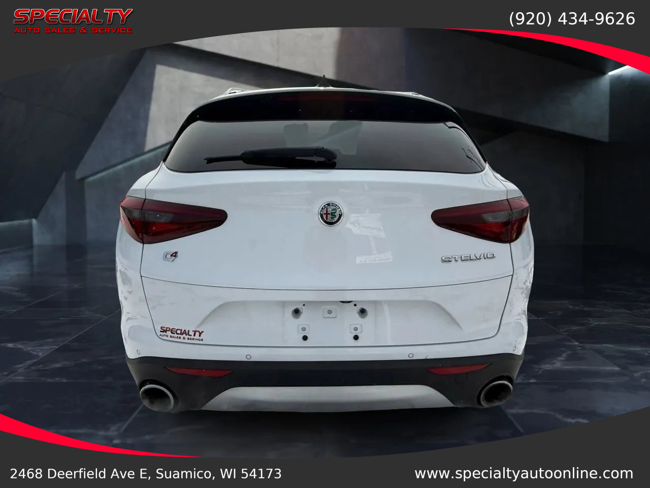 Used 2020 Alfa Romeo Stelvio Sport Utility 4D w/ Cold Weather Package image 5