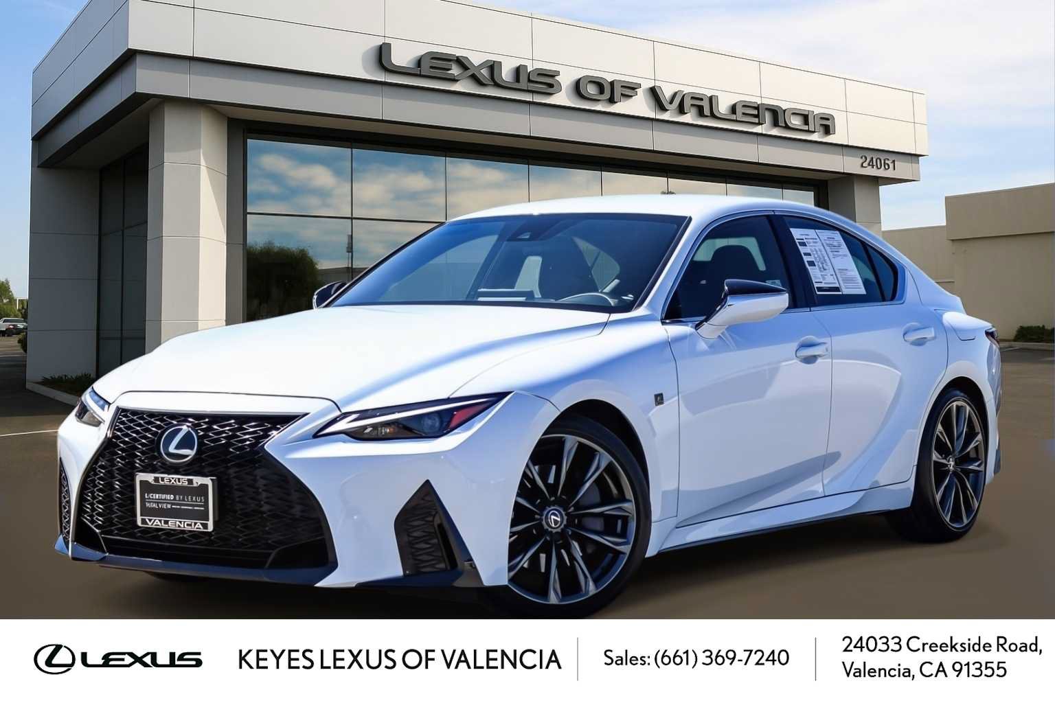Certified 2025 Lexus IS 300 F Sport w/ Accessory Package 2