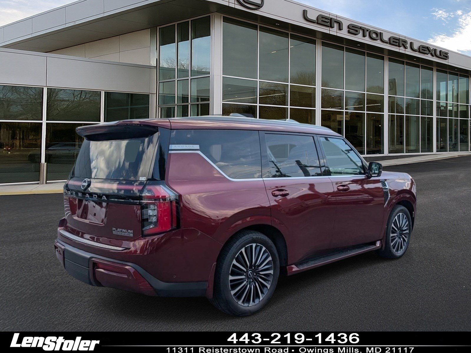 Used 2025 Nissan Armada Platinum Reserve w/ Convenience Package AWD/4WD image 3