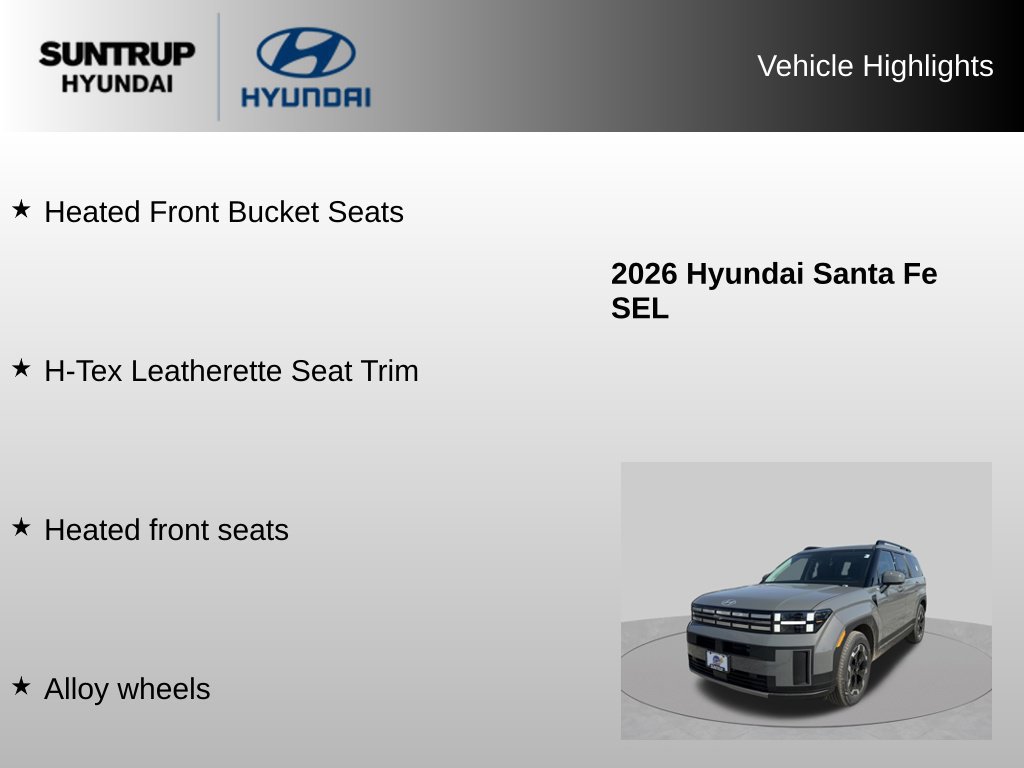 Used 2026 Hyundai Santa Fe SEL AWD/4WD image 16