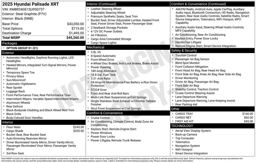 Used 2025 Hyundai Palisade XRT image 5