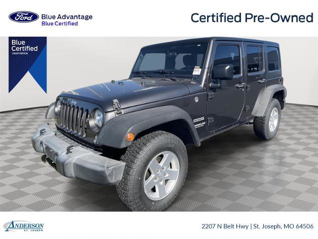 Used 2017 Jeep Wrangler Unlimited Sport w/ Connectivity Group image 1