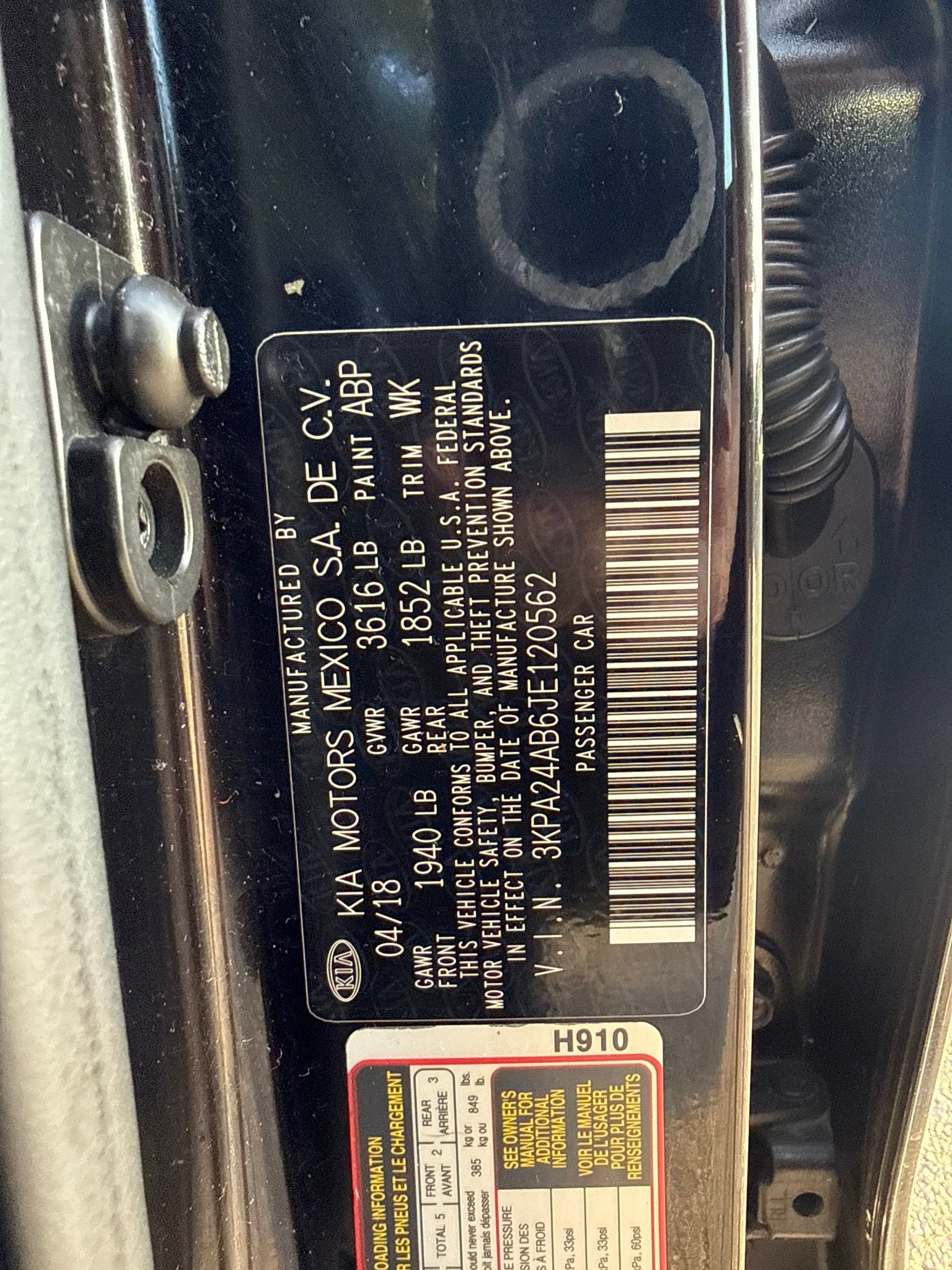 Used 2018 Kia Rio S FWD image 26