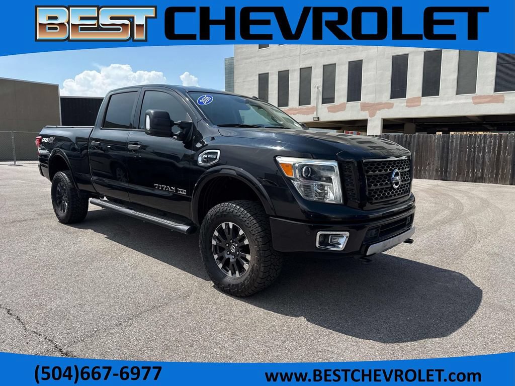 Used 2016 Nissan Titan PRO-4X w/ Pro-4x Convenience Package AWD/4WD image 1