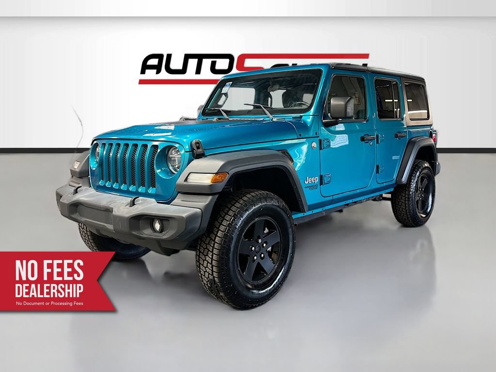 Used 2020 Jeep Wrangler Unlimited Sport S AWD/4WD image 3