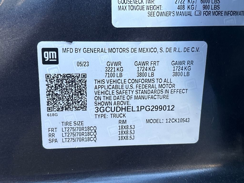 Used 2023 Chevrolet Silverado 1500 ZR2 w/ Technology Package image 35