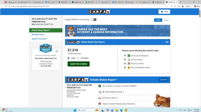 Used 2012 Audi A6 3.0T Premium Plus image 3