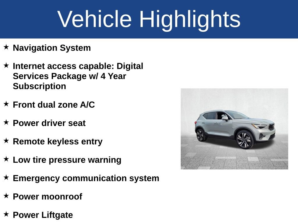 Certified 2024 Volvo XC40 B5 Plus image 4