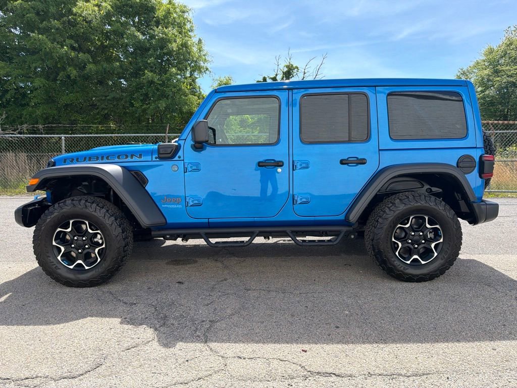 Used 2022 Jeep Wrangler Unlimited Rubicon 4xe w/ Safety Group AWD/4WD image 5