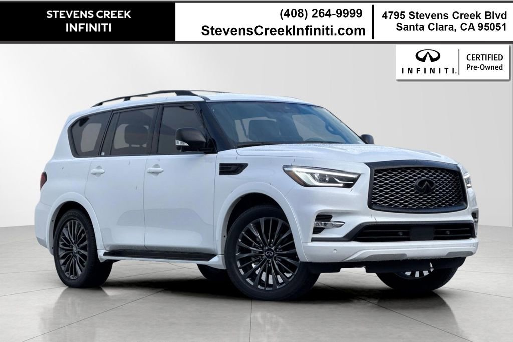 Certified 2022 INFINITI QX80 Sensory w/ Cargo Package