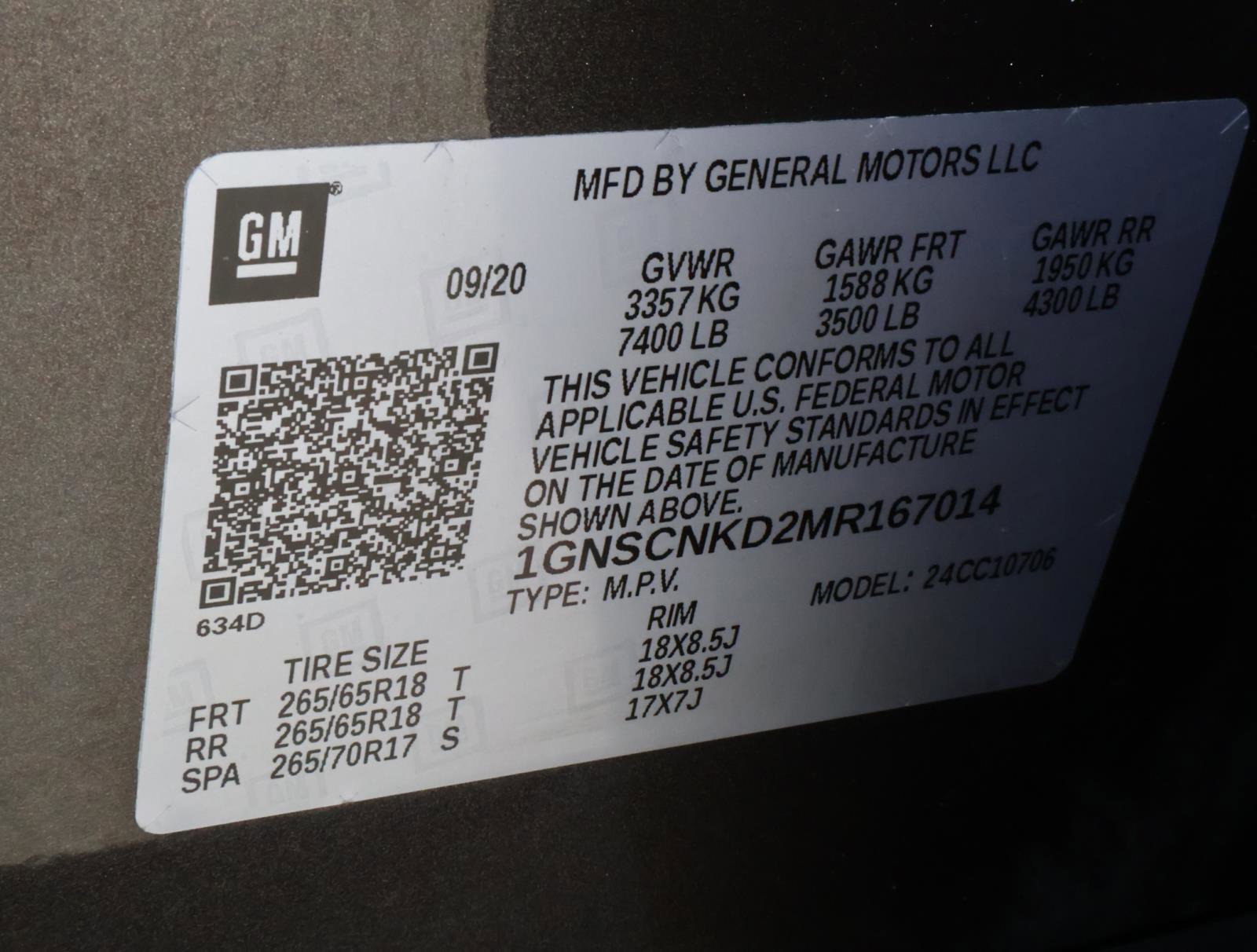 Used 2021 Chevrolet Tahoe LT RWD image 23