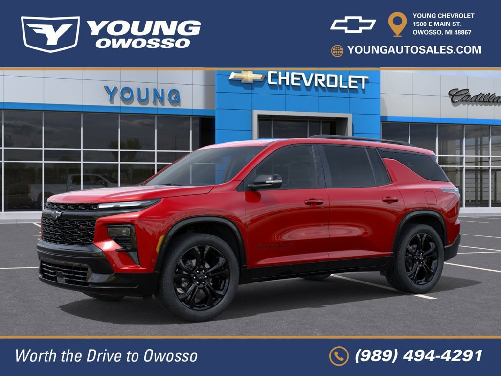 New 2027 Chevrolet Traverse RS w/ LPO, Floor Liner Package AWD/4WD image 2