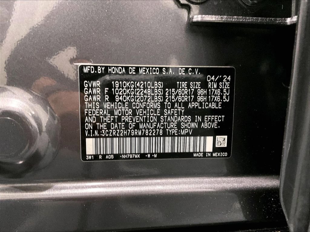 Used 2024 Honda HR-V EX-L image 34