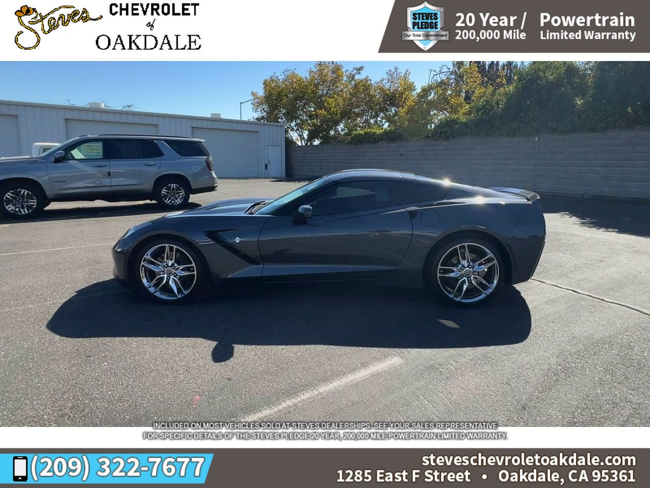 Certified 2014 Chevrolet Corvette Stingray Coupe w/ 3LT Preferred Equipment Group RWD image 7
