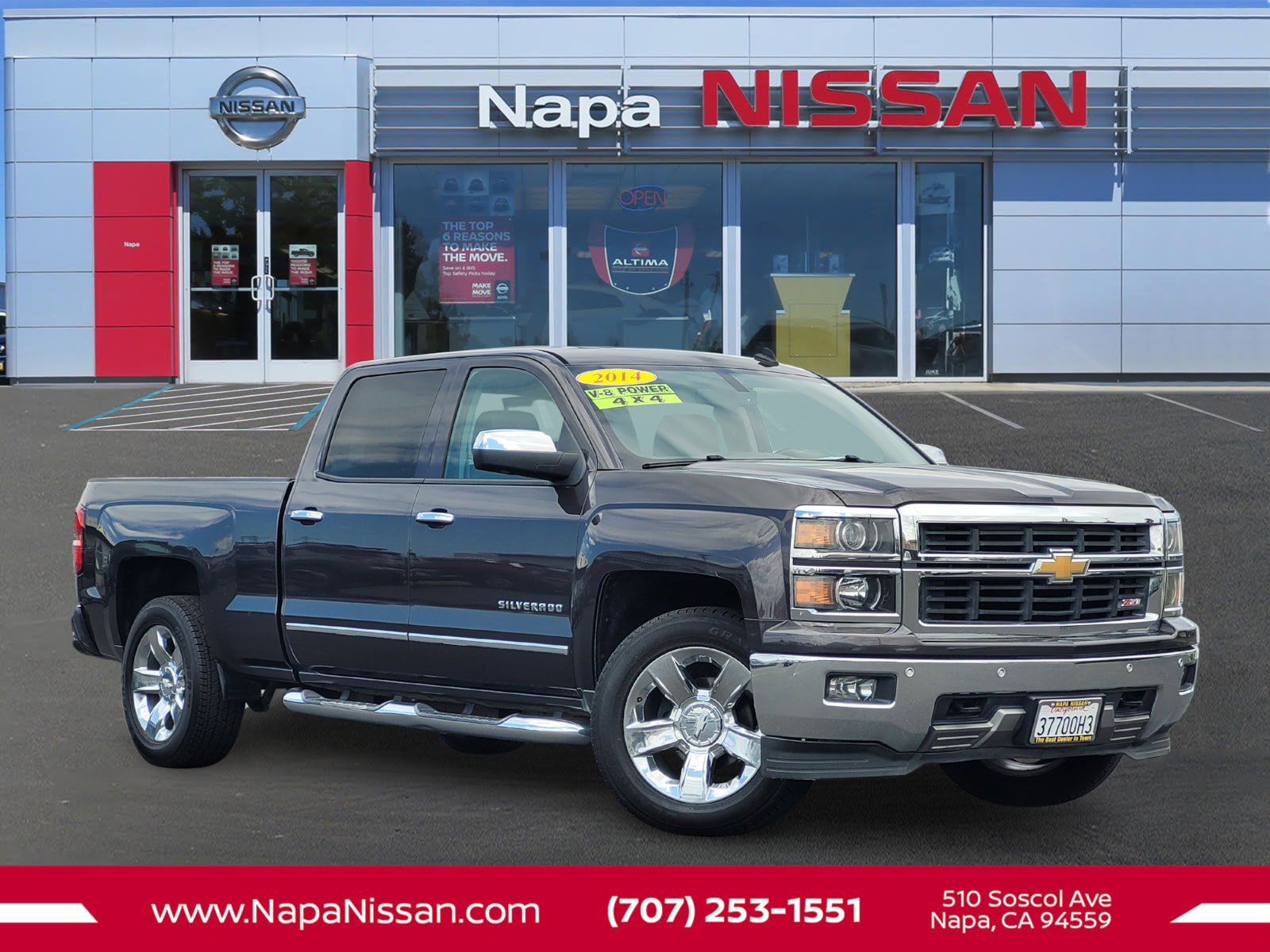 Used 2014 Chevrolet Silverado 1500 LTZ Z71 w/ LTZ Plus Package