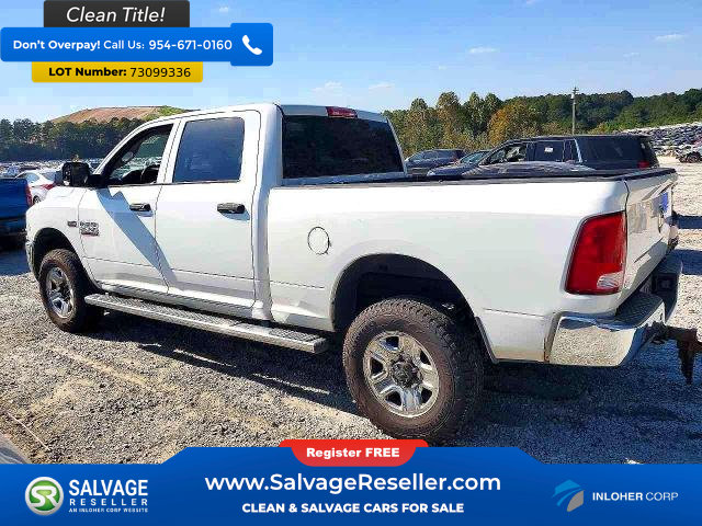Used 2017 RAM 2500 Tradesman w/ Chrome Appearance Group AWD/4WD image 3
