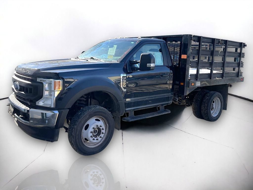 Used 2020 Ford F550 4x4 Regular Cab Super Duty w/ Power Equipment Group image 2