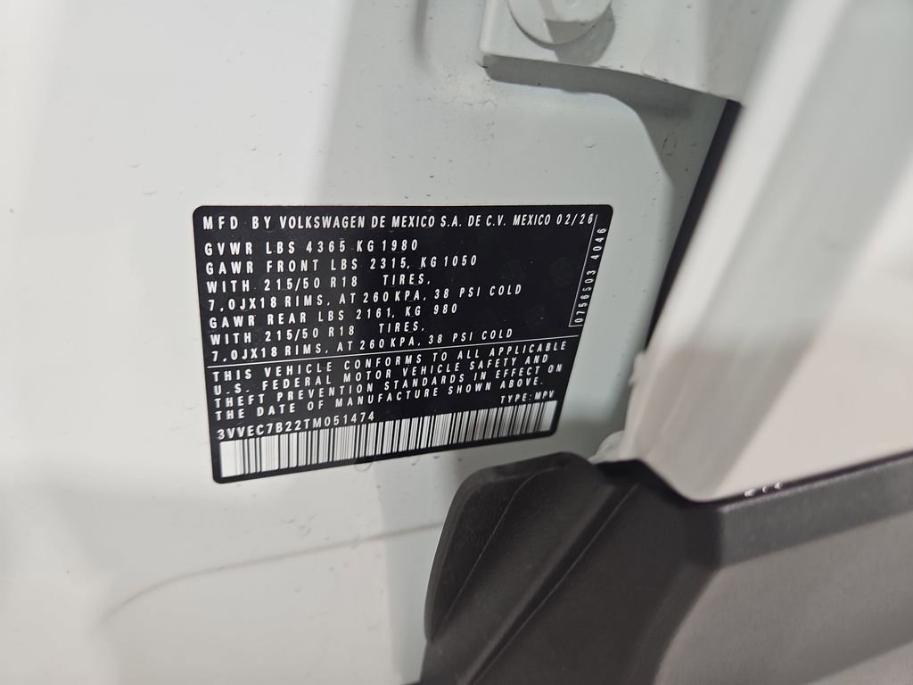 New 2026 Volkswagen Taos SE FWD image 26