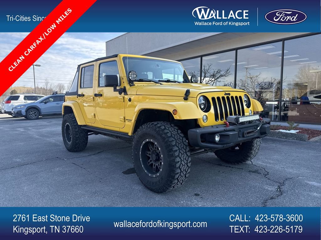 Used 2015 Jeep Wrangler Unlimited Sahara AWD/4WD image 1