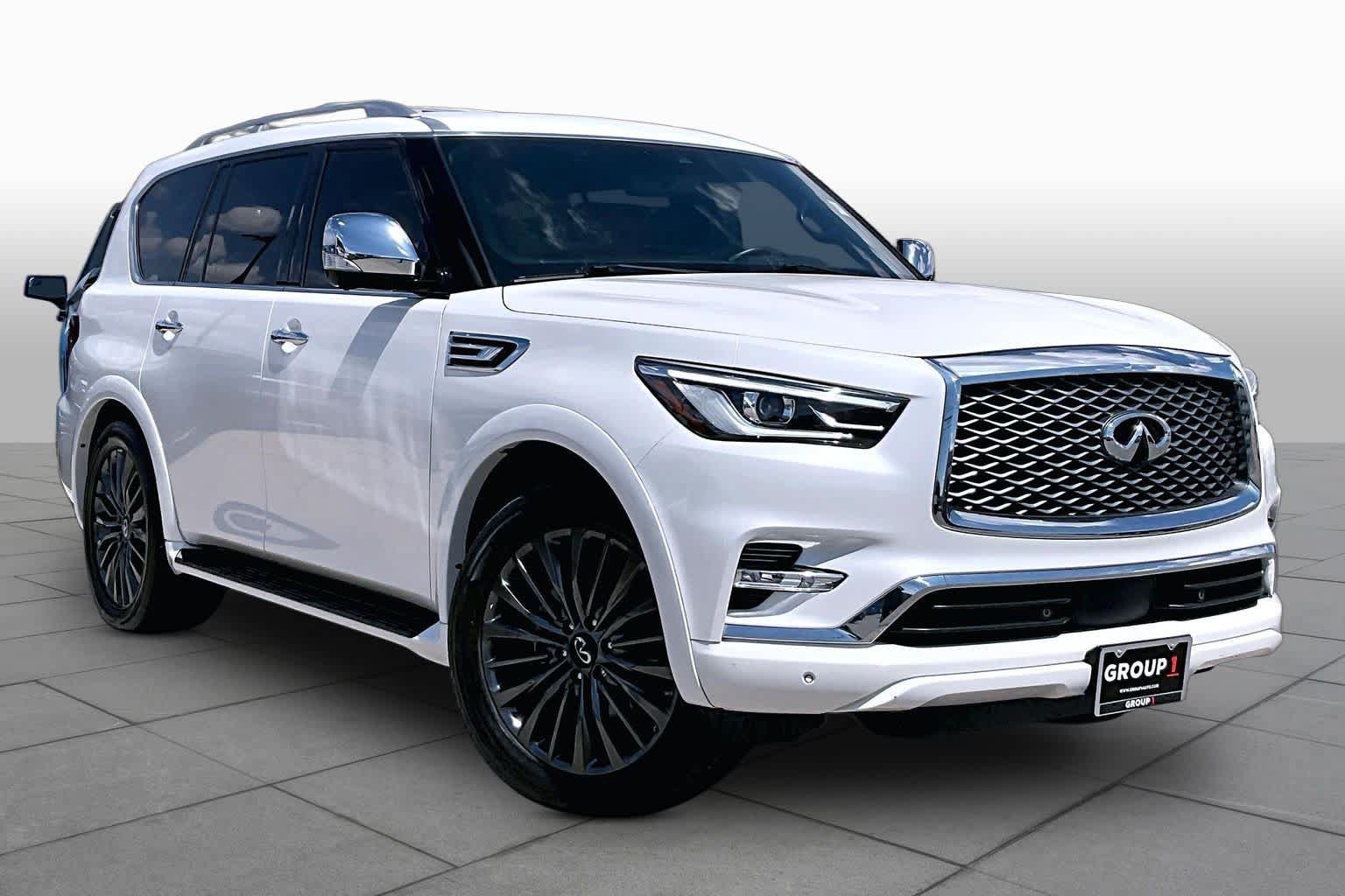 Used 2022 INFINITI QX80 Sensory w/ Cargo Package AWD/4WD image 3
