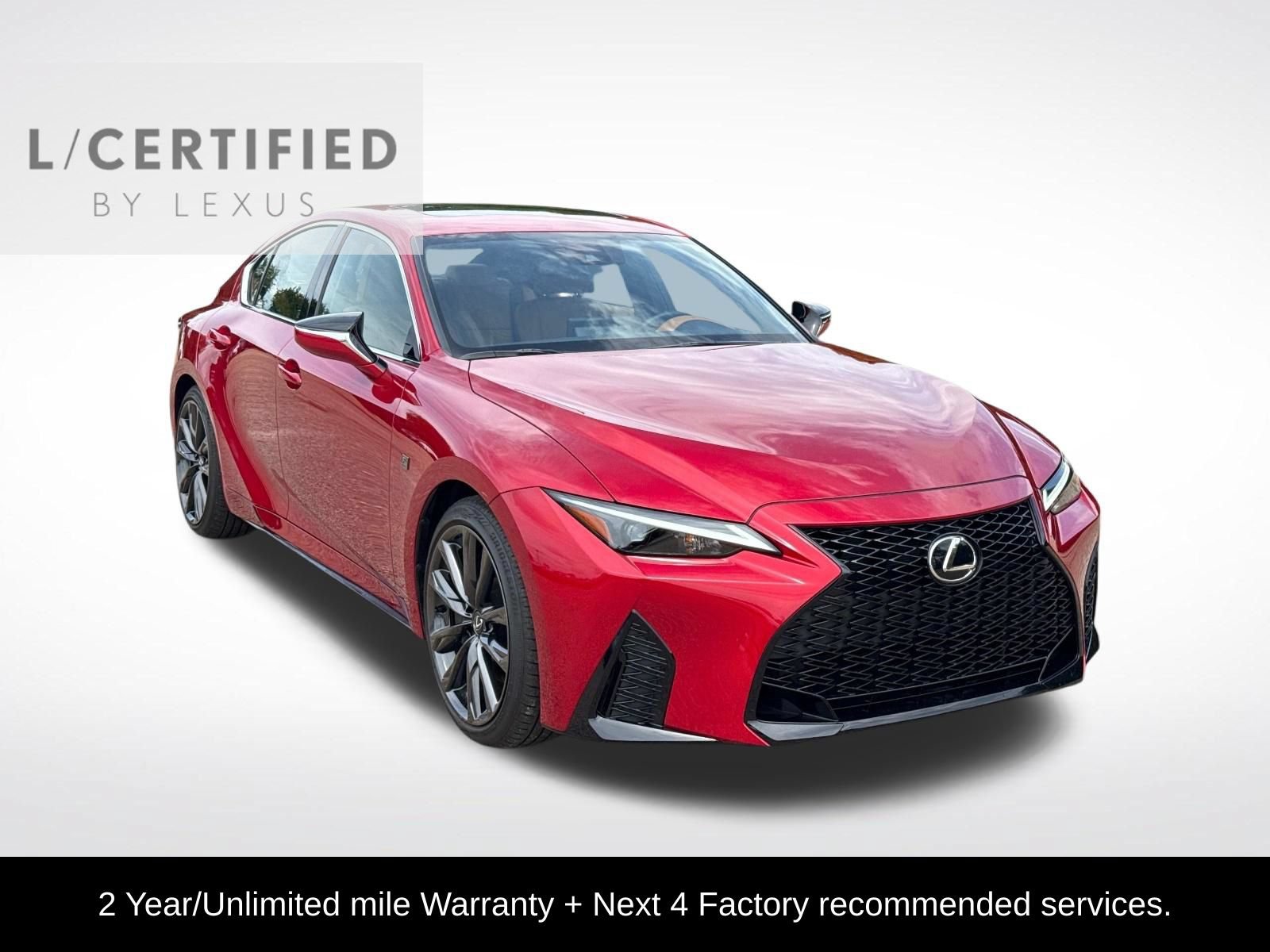 Used 2025 Lexus IS 350 F Sport w/ Accessory Package RWD image 1