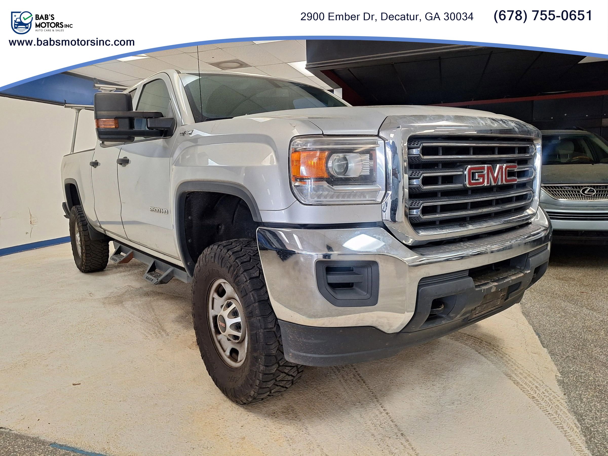 Used 2016 GMC Sierra 2500 4x4 Crew Cab w/ Sierra Convenience Package image 3
