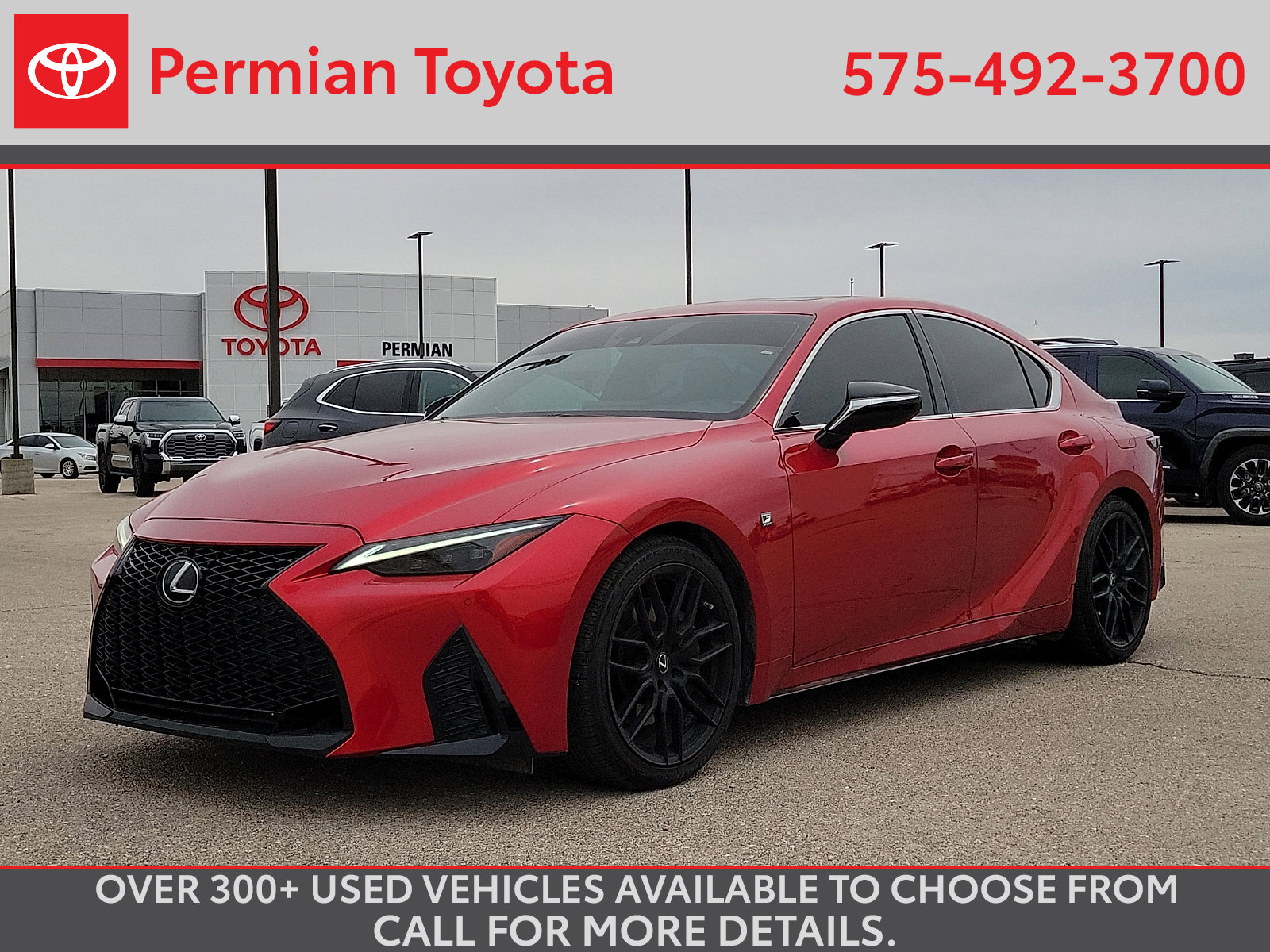 Used 2022 Lexus IS 350 F Sport w/ Dynamic Handling Package RWD image 1