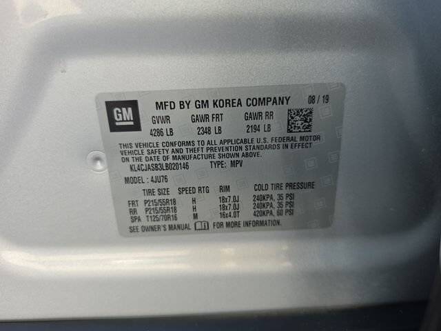 Certified 2020 Buick Encore Preferred w/ Safety Package FWD image 31