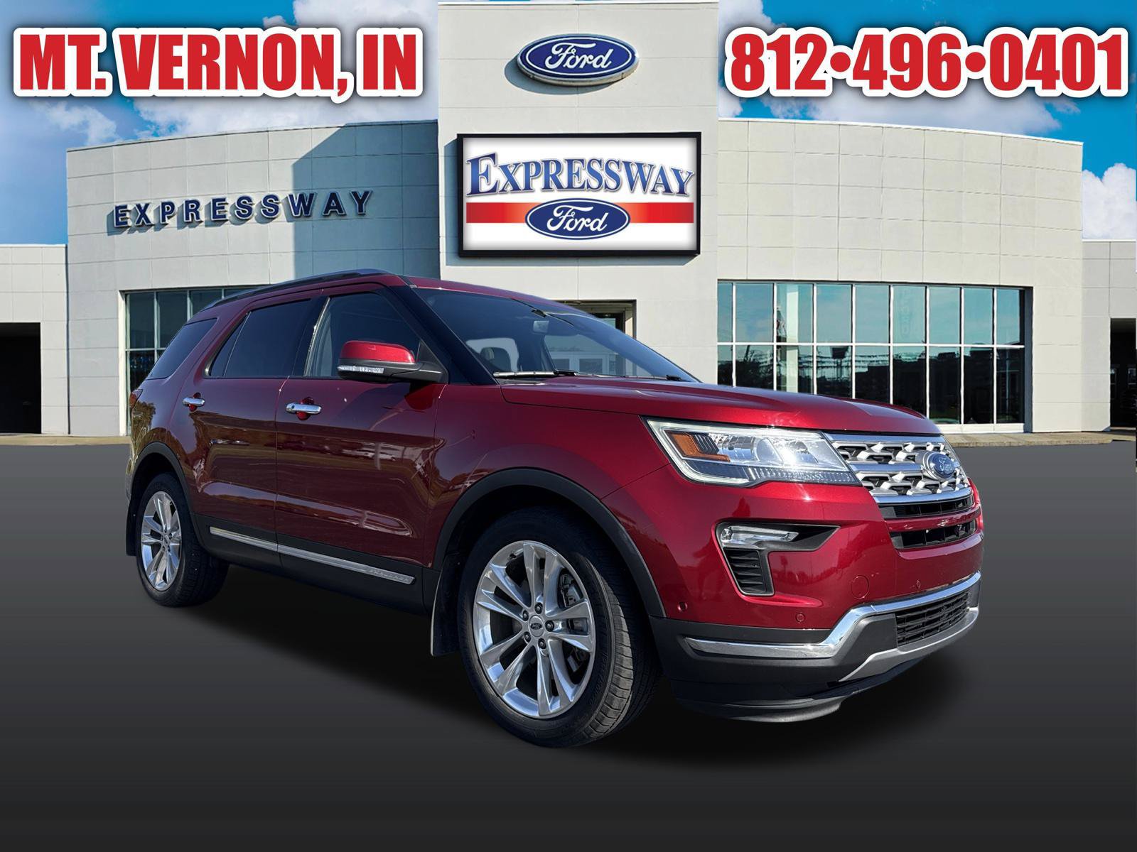 Used 2018 Ford Explorer Limited w/ Equipment Group 301A AWD/4WD image 3