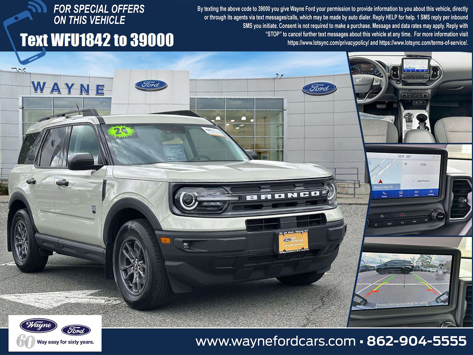 Certified 2024 Ford Bronco Sport Big Bend w/ Convenience Package