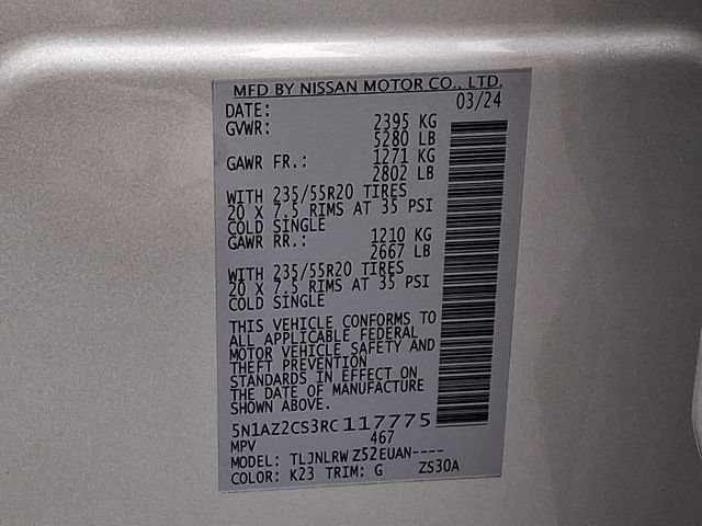 Used 2024 Nissan Murano SL AWD/4WD image 28
