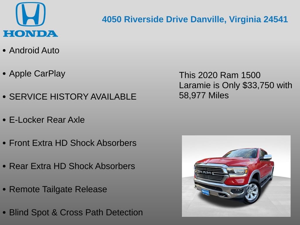 Used 2020 RAM 1500 Laramie image 27