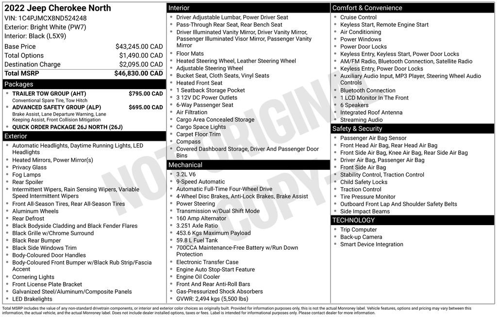 Used 2022 Jeep Cherokee Latitude w/ Trailer Tow Group image 2