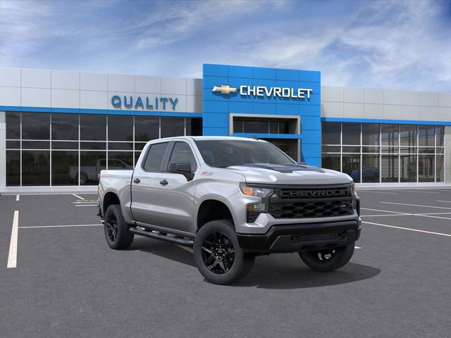 New 2026 Chevrolet Silverado 1500 Custom Trail Boss w/ Turbomax Blackout Package image 1