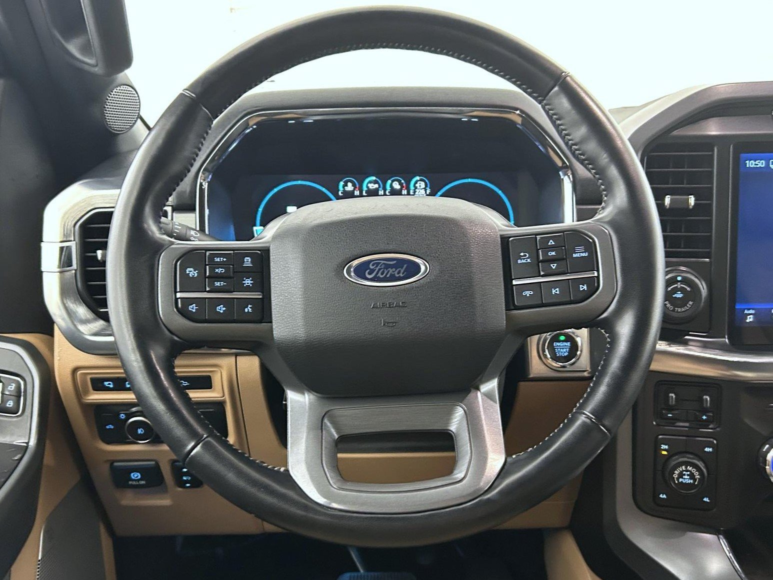 Used 2021 Ford F150 Lariat w/ Max Trailer Tow Package AWD/4WD image 11