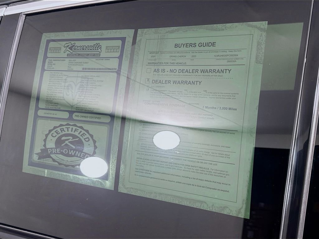 Used 2023 Jeep Grand Cherokee Summit image 37