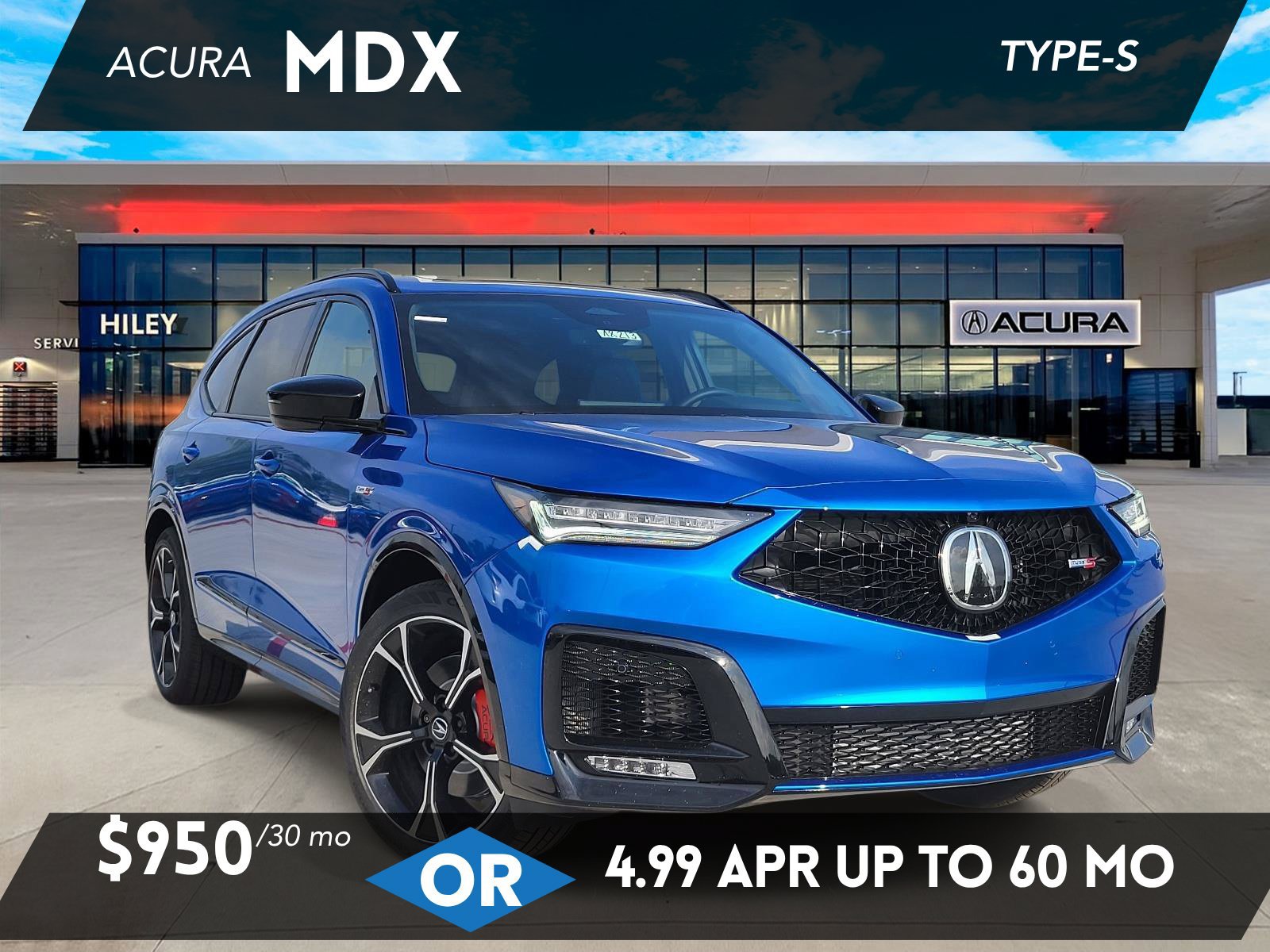 New 2026 Acura MDX Type S w/ Advance Package