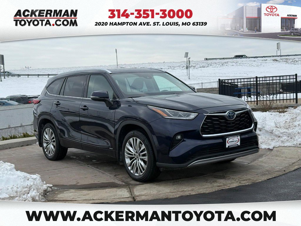 Certified 2022 Toyota Highlander Platinum image 1