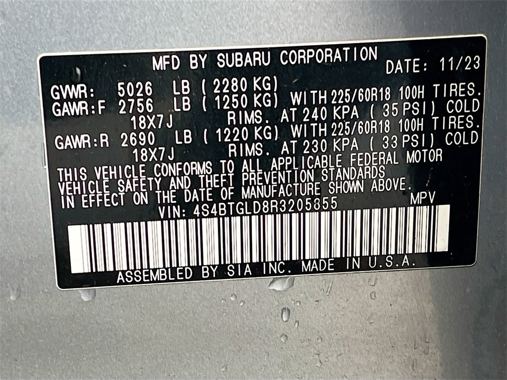 Used 2024 Subaru Outback Onyx Edition XT image 33