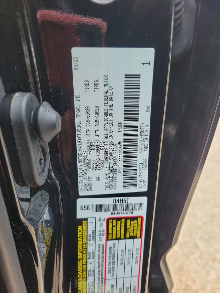 Used 2023 Toyota Tundra SR5 w/ TRD Sport Premium Package RWD image 35