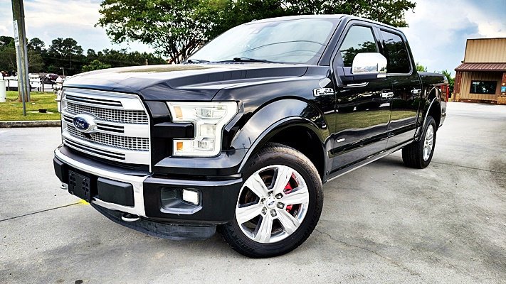 Used 2015 Ford F150 Platinum w/ Equipment Group 701A Luxury AWD/4WD image 1