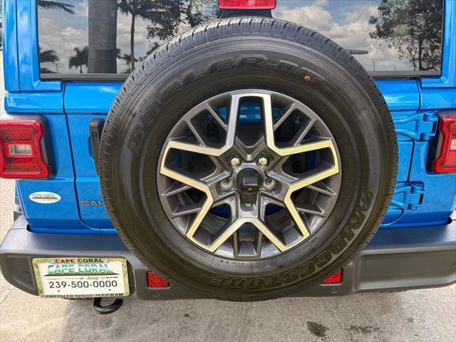 Certified 2025 Jeep Wrangler Sahara w/ Safety Group image 35