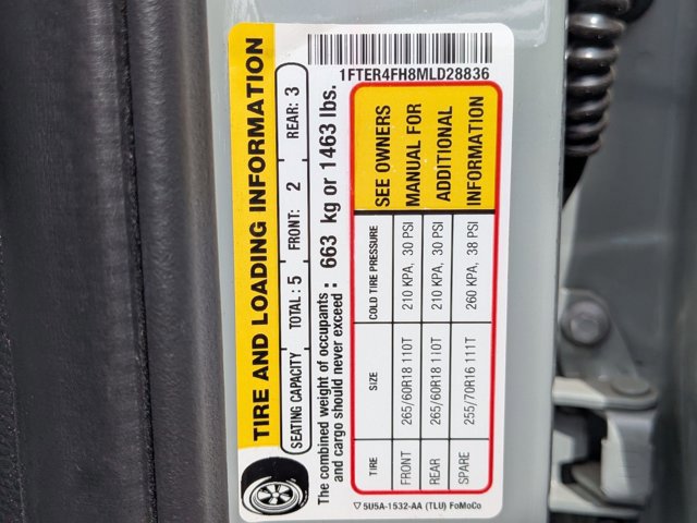 Used 2021 Ford Ranger XL w/ Equipment Group 101A High image 19