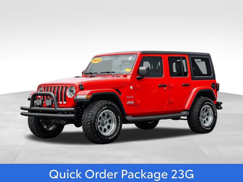 Used 2019 Jeep Wrangler Unlimited Sahara AWD/4WD image 3