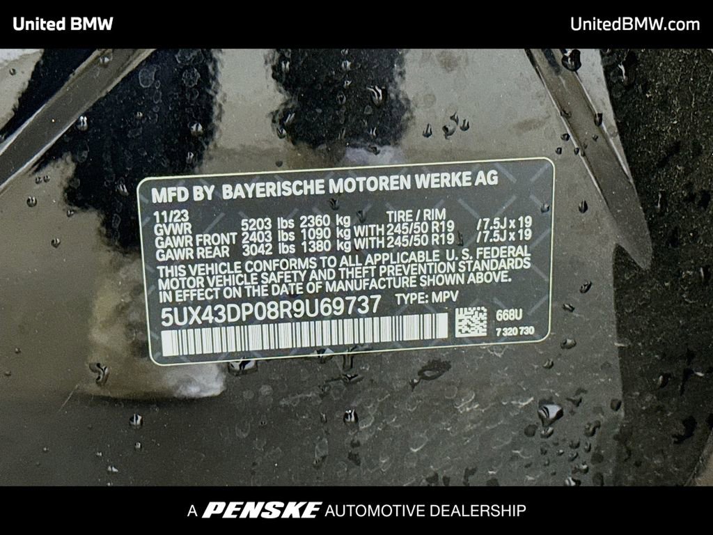 Used 2024 BMW X3 sDrive30i w/ Convenience Package image 15