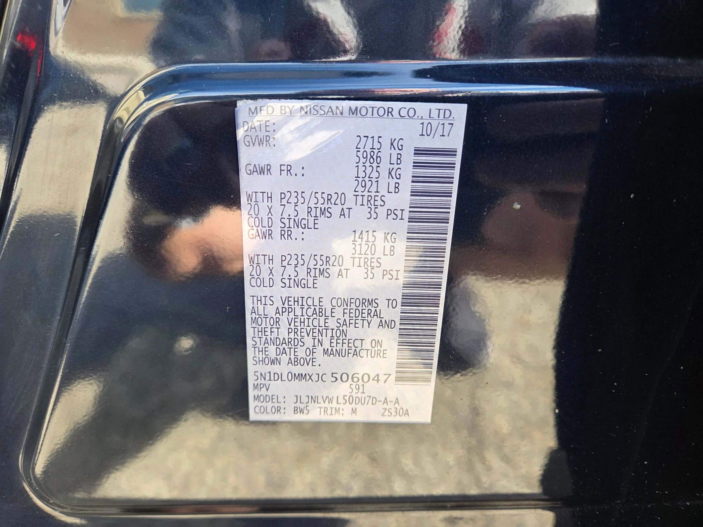 Used 2018 INFINITI QX60 Luxe w/ Deluxe Technology Package image 13