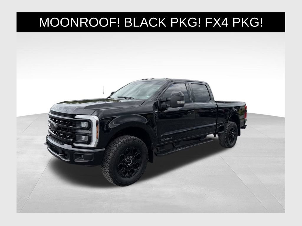 Used 2024 Ford F250 Lariat w/ Black Appearance Package AWD/4WD video 1